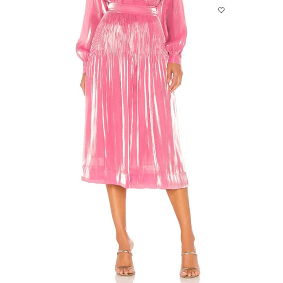 Rhode Farrah Skirt Rose Shimmer - Picture 1 of 6
